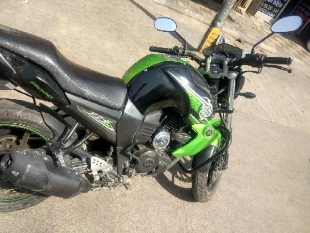 14 Used Green Color Yamaha Fz Motorcycle Bike For Sale Droom
